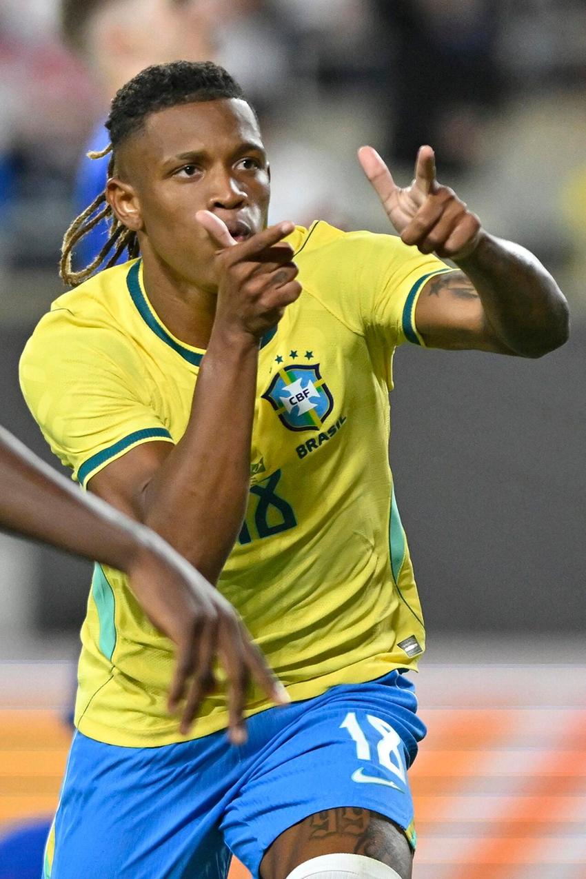 Danilo Santos durante comemoração do gol em Croácia x Brasil (Foto: André Durão/Gazeta Press)