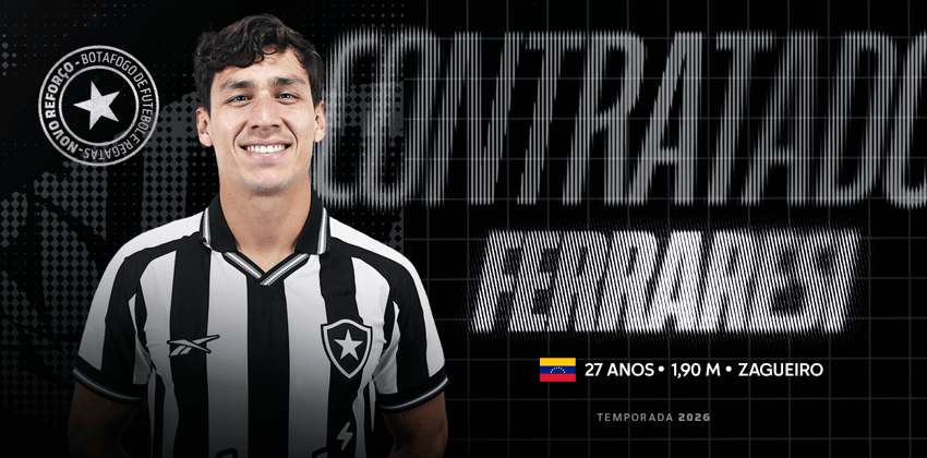 Botafogo anunciou a contratação de Ferraresi (Foto: Divulgação/Botafogo)
