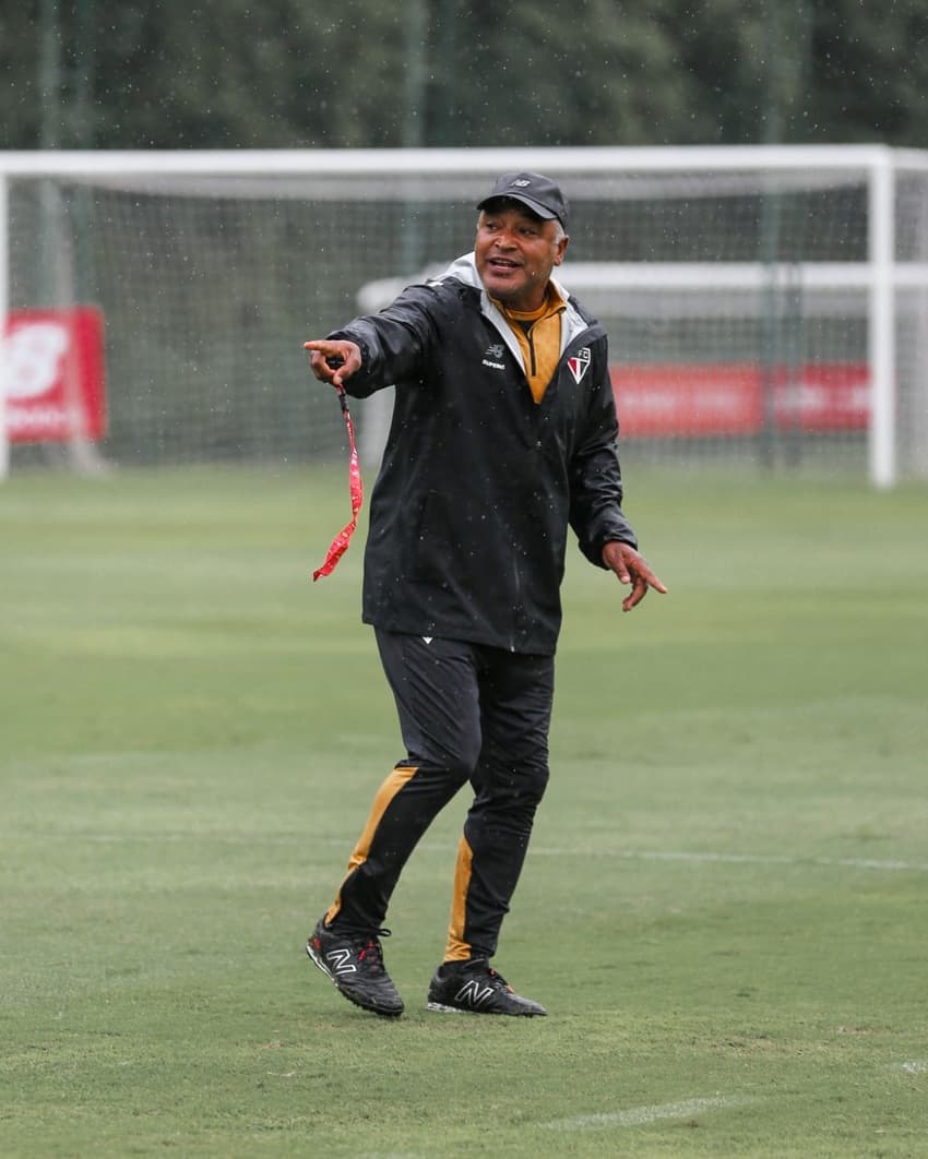 Roger Machado, técnico do São Paulo