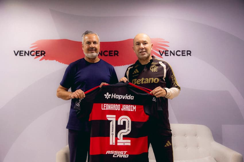 Leonardo Jardim, novo técnico do Flamengo (Foto:Adriano Fontes/Flamengo)