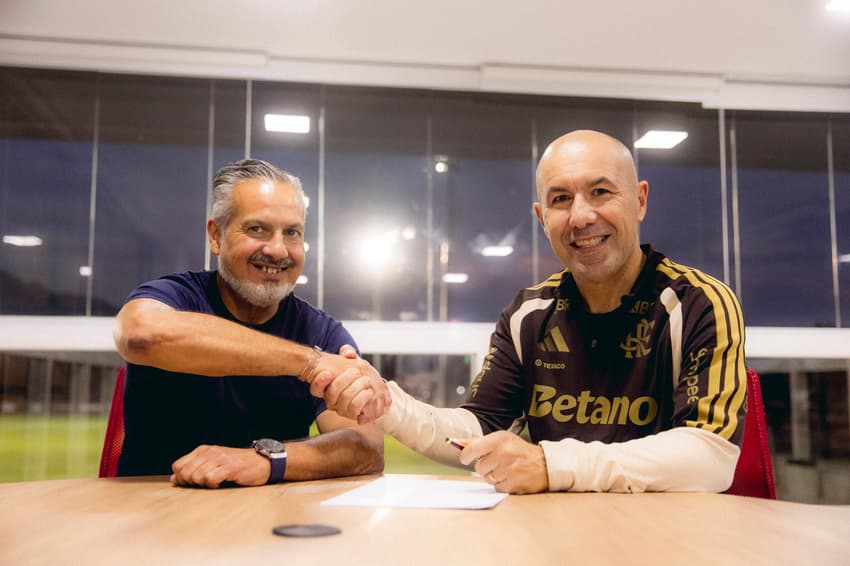 Leonardo Jardim, novo técnico do Flamengo (Foto:Adriano Fontes/Flamengo)