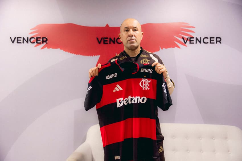Leonardo Jardim, novo técnico do Flamengo (Foto:Adriano Fontes/Flamengo)