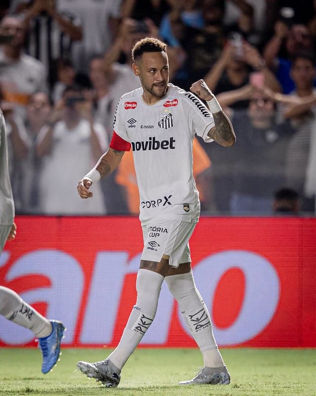 Neymar acumula três gols em cinco partidas. (Foto: Raul Baretta/ Santos FC)
