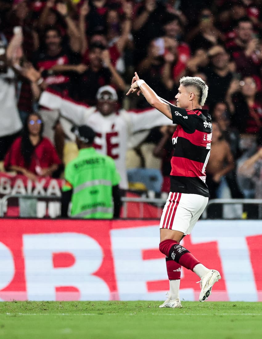 Luiz Araújo em FLamengo x Remo (Foto: Gilvan de Souza/Flamengo)