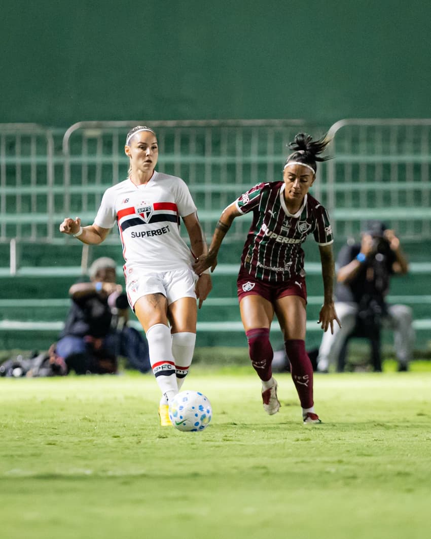 São Paulo e Fluminense duelaram pela quarta rodada do Brasileirão Feminino. (FOTO: MARINA GARCIA / FLUMINENSE F.C.)