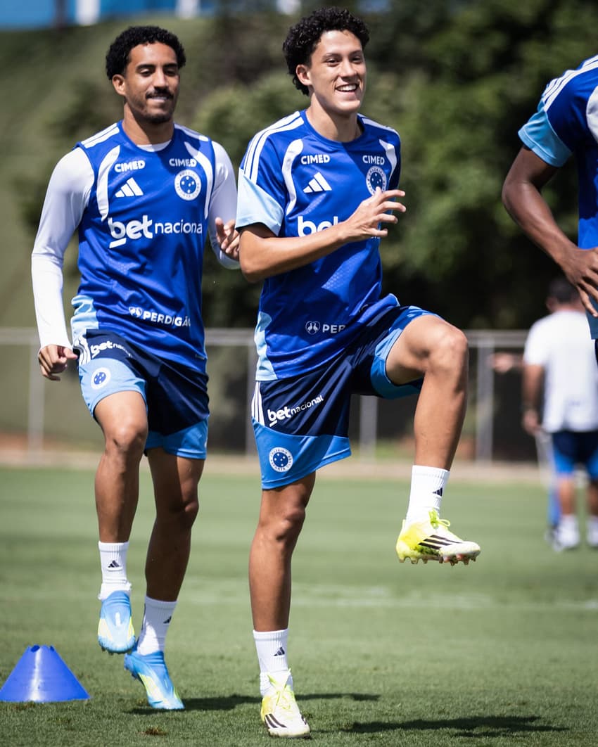 Treino, na Toca 2 (Foto: Gustavo Aleixo/Cruzeiro)
