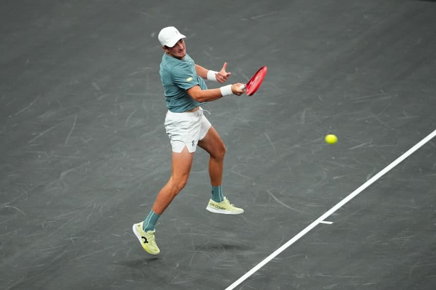 João Fonseca no MGM Slam, em Las Vegas