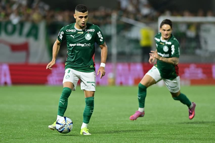 Andreas Pereira durante 1º jogo da final do Paulistão (Foto: Eduardo Carmim/Photo Premium/Gazeta Press) <br><br>Photo Premium/Photo Premium