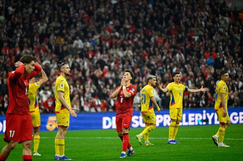 Arda Güler lamenta chance desperdiçada em Turquia x Romênia