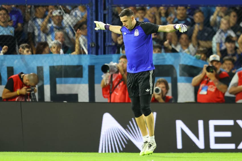 A Argentina venceu Mauritânia por 2 a 1 (Foto: ALEJANDRO PAGNI / AFP)