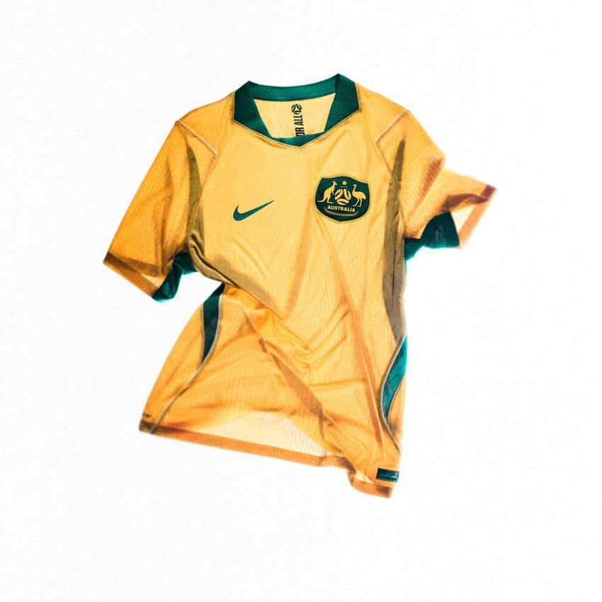 Austrália - Uniforme I (Foto: Divulgação)