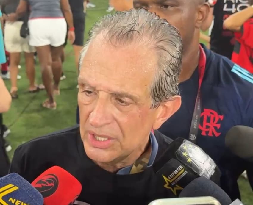 Bap, presidente do Flamengo (Foto: Lucas Bayer/Lance!)