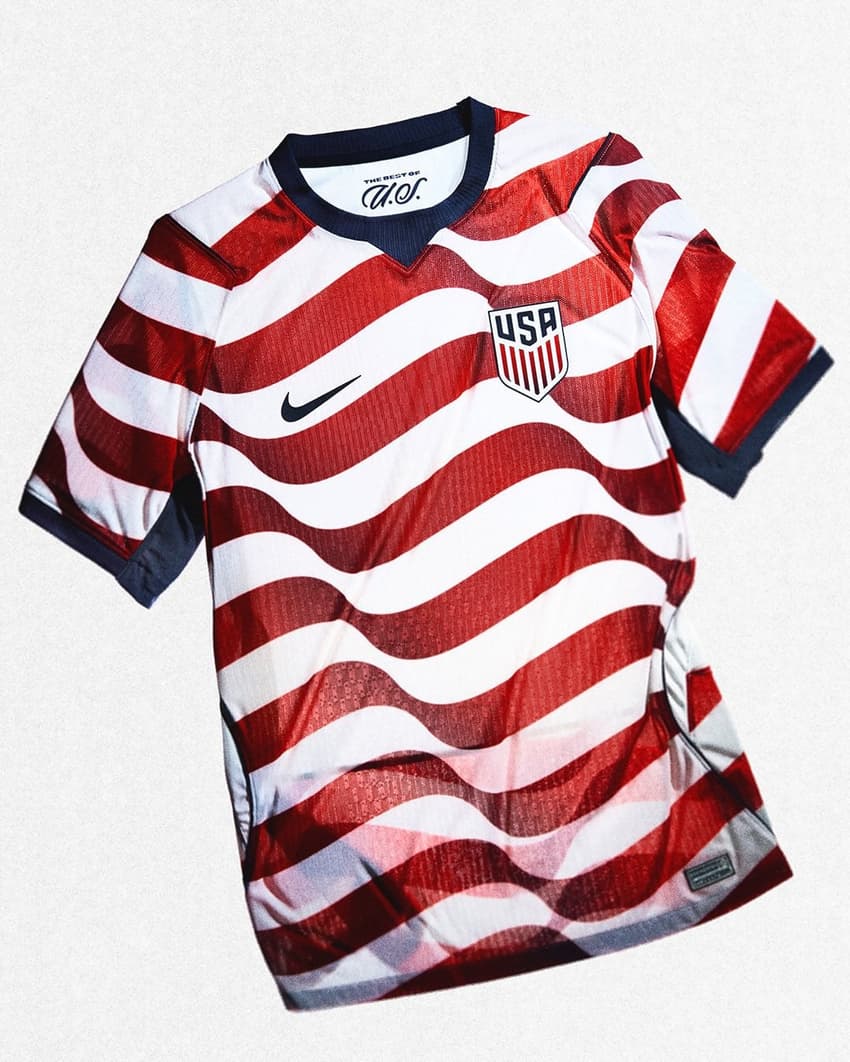Estados Unidos - Uniforme I (Foto: Divulgação)