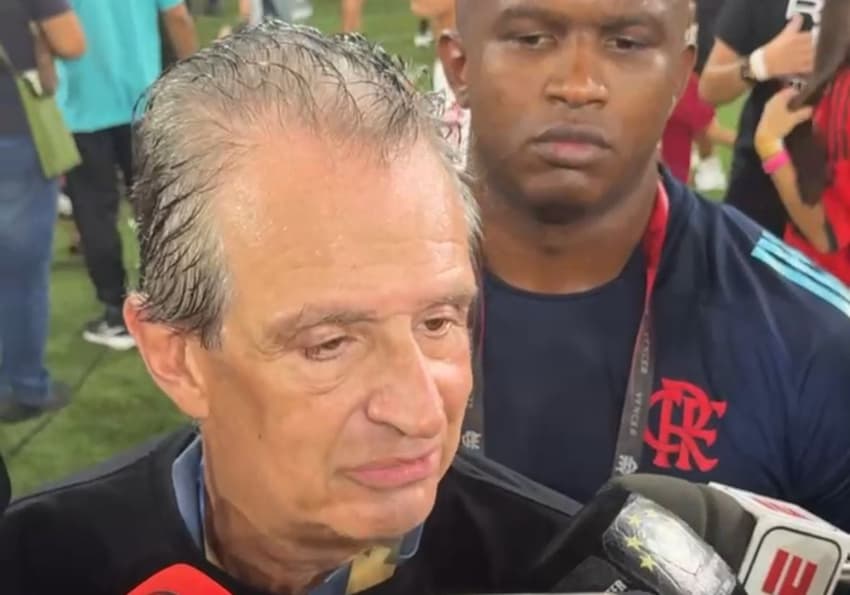 Bap, presidente do Flamengo (Foto: Lucas Bayer/Lance!)