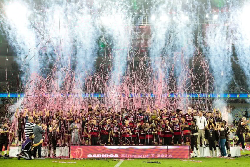 O Flamengo foi campeão carioca pela 40ª vez (Foto: GILVAN DE SOUZA/FLAMENGO)