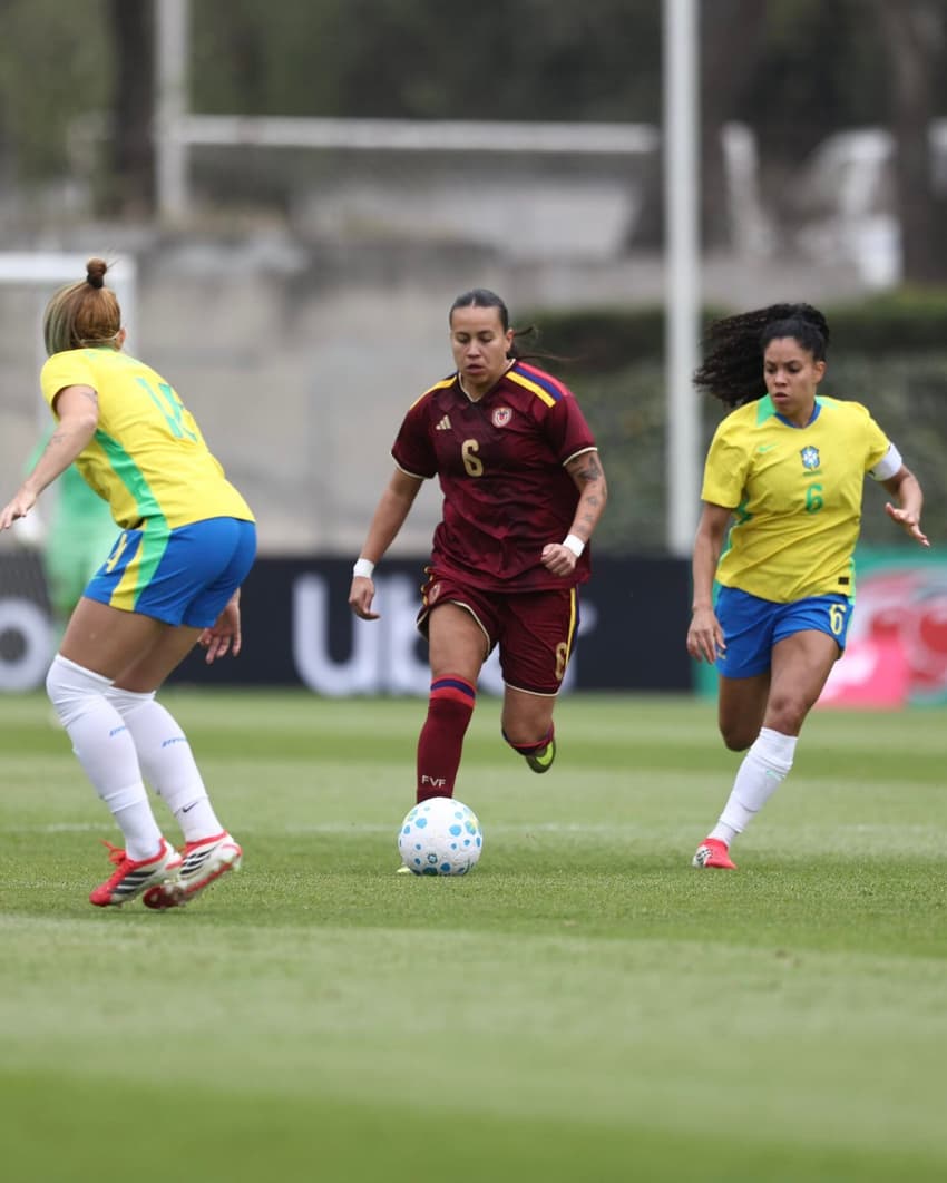 Venezuela vence o Brasil pela primeira vez. (Foto: Seleção Venezuelana/Divulgação)