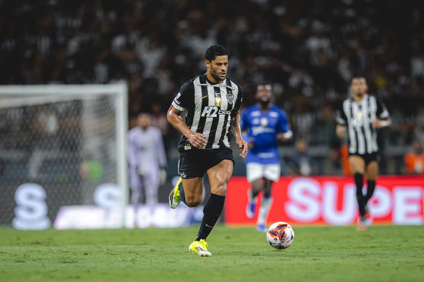 Mesmo com vitória, Hulk sai preocupado de Arena MRV (Foto: Pedro Souza / Atlético)