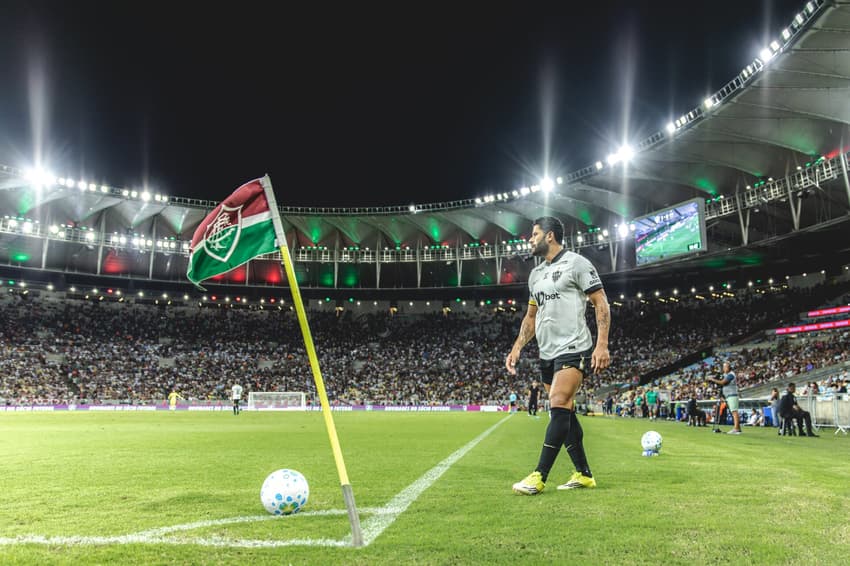 Hulk no Maracanã contra o Fluminense (Foto: Pedro Souza / Atlético)