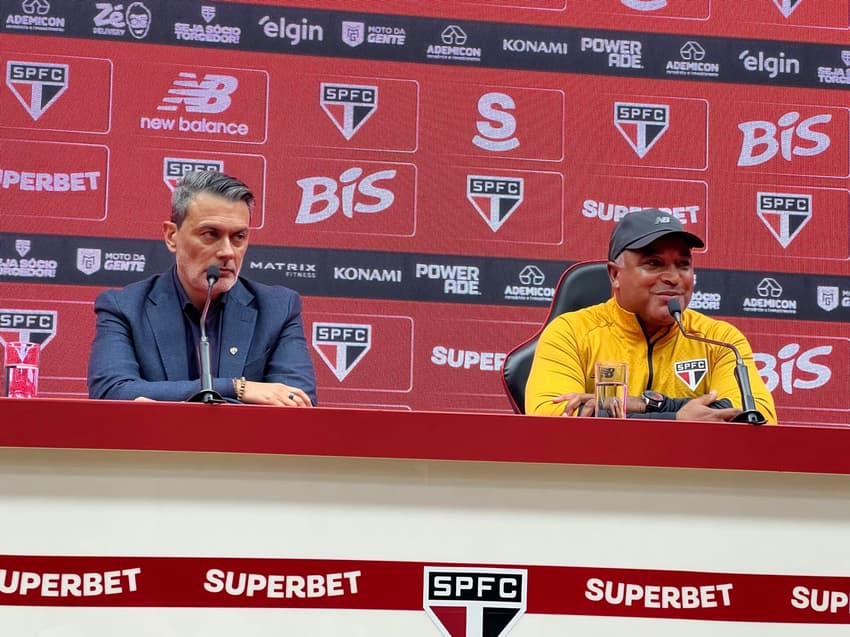 Rui Costa e Roger Machado, do São Paulo