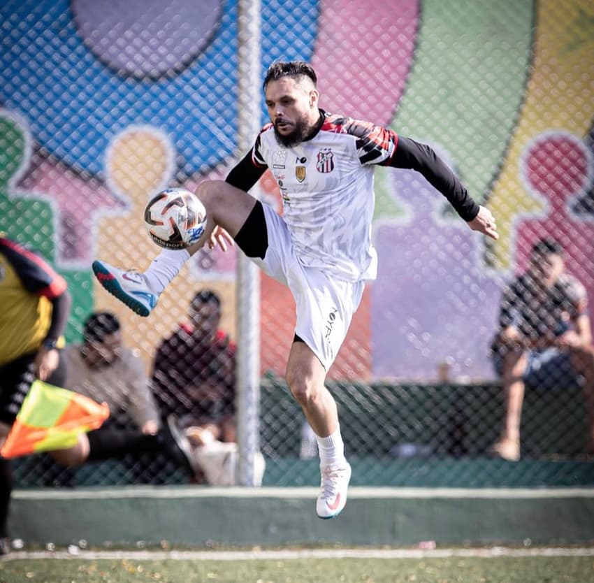 Pará durante a disputa da Copa da Paz, na Favela de Paraisópolis. (Foto: Divulgação/ Internet)