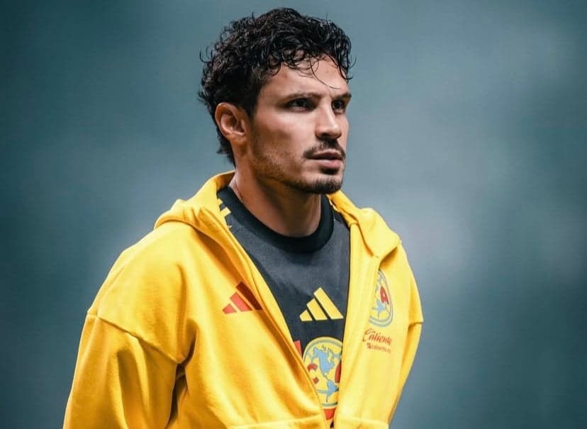 Raphael Veiga com a camisa do América do México (Foto: Reprodução Instagram)