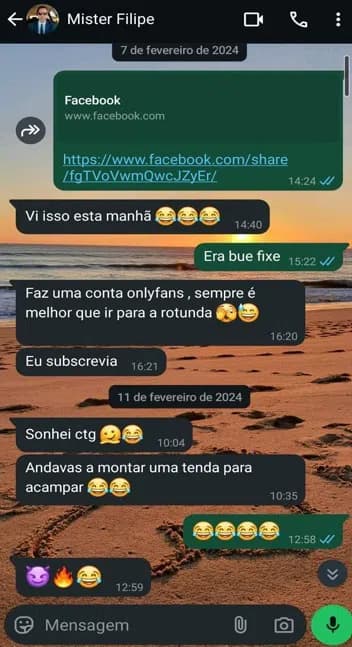 Mensagem do treinador Filipe Linz (Foto: Reprodução/X)