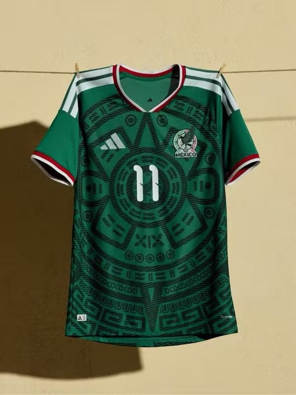 México - Uniforme I (Foto: Divulgação)