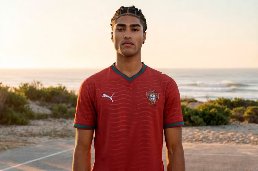 Portugal - Uniforme I (Foto: Divulgação)