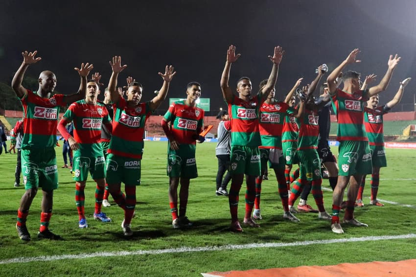 A Portuguesa eliminou o Avaí pela terceira fase da Copa do Brasil (Foto: Theo Daolio/Mochila Press/Gazeta Press)