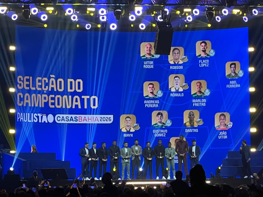 Seleção do Paulistão 2026 (Foto: Lance!)