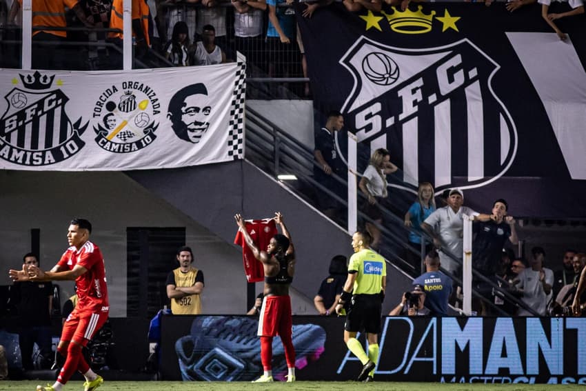 Vojvoda foi demitido após a derrota do Santos em casa para o Internacional (Foto: Marcus Viniccius/MyPhoto Press/Gazeta Press)