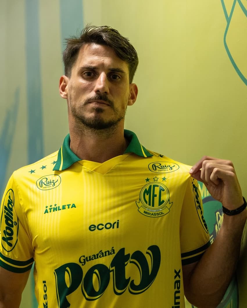 Ex-Portuguesa, Gabriel Pires assinou com o Mirassol. (Foto: JP Pinheiro/Agência Mirassol)