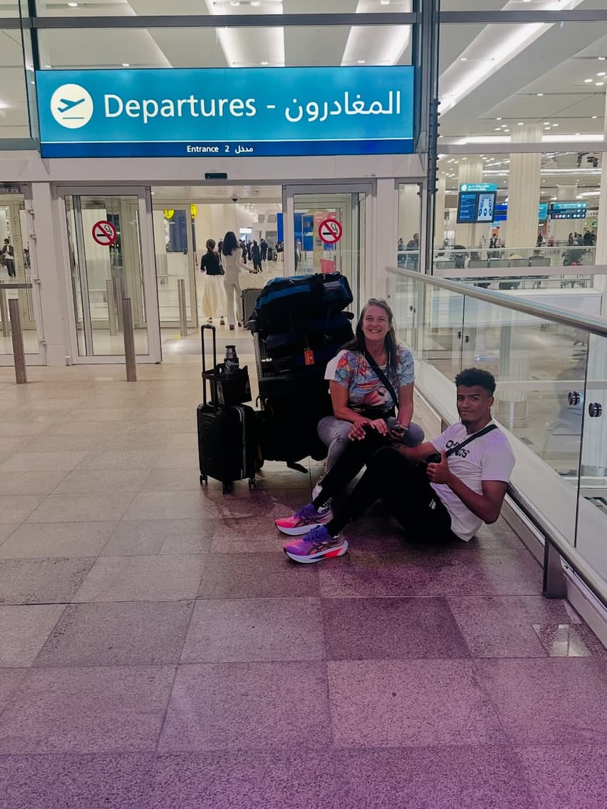 Manuel Armoa, ex-jogador da Superliga de vôlei, atua em time do Oriente Médio (Foto: Reprodução/ Instagram)