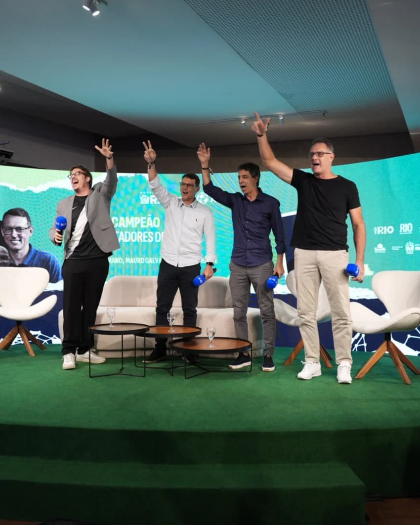 Sorato, Mauro Galvão e Carlos Germano