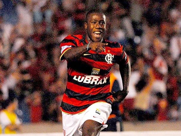 Toró em campo pelo Flamengo (Foto: Reprodução)