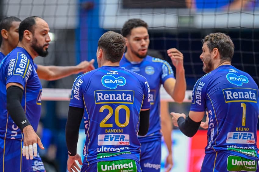 Vôlei Renata - Campinas - na Superliga masculina 2026 (Foto: Vôlei Renata)