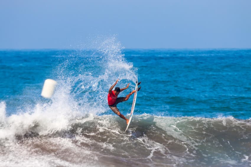 Weslley Dantas venceu o sul-americano da WSL 2026 (Foto: - WSL / Luiz Blanco)