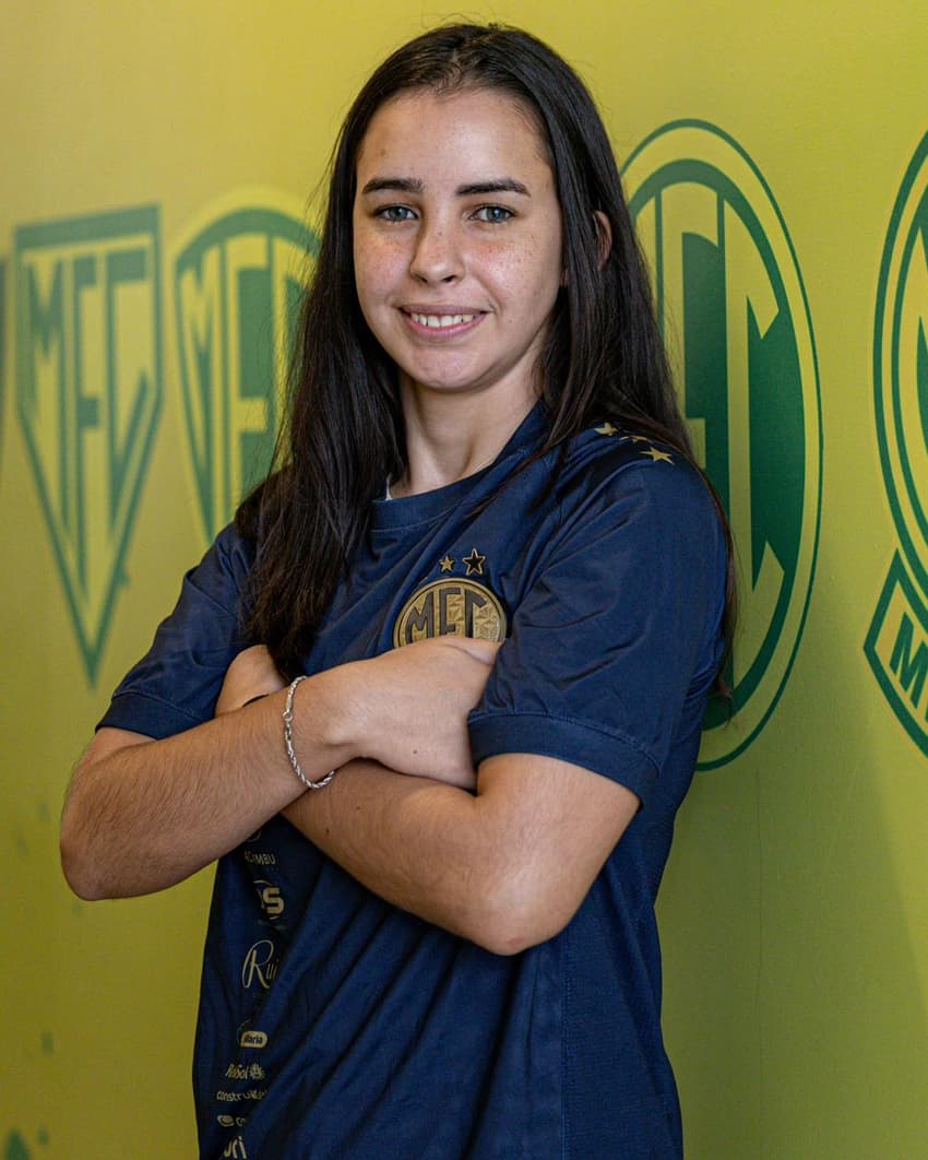 Letícia Fernanda, treinadora do sub-15 do Mirassol. (JP Pinheiro/Agência Mirassol)