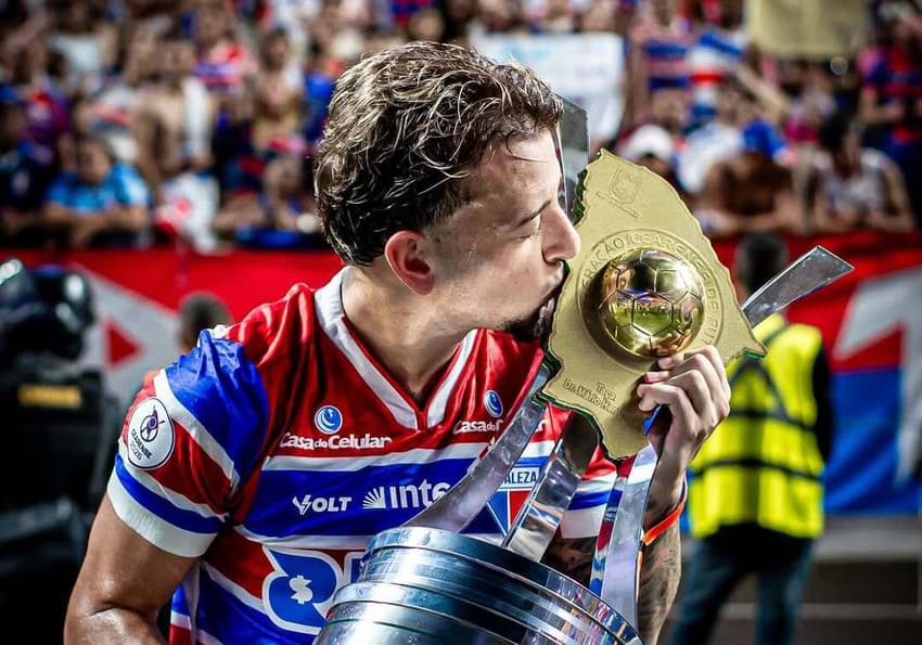 Ryan, volante emprestado ao Fortaleza (Foto: Reprodução/Instagram)