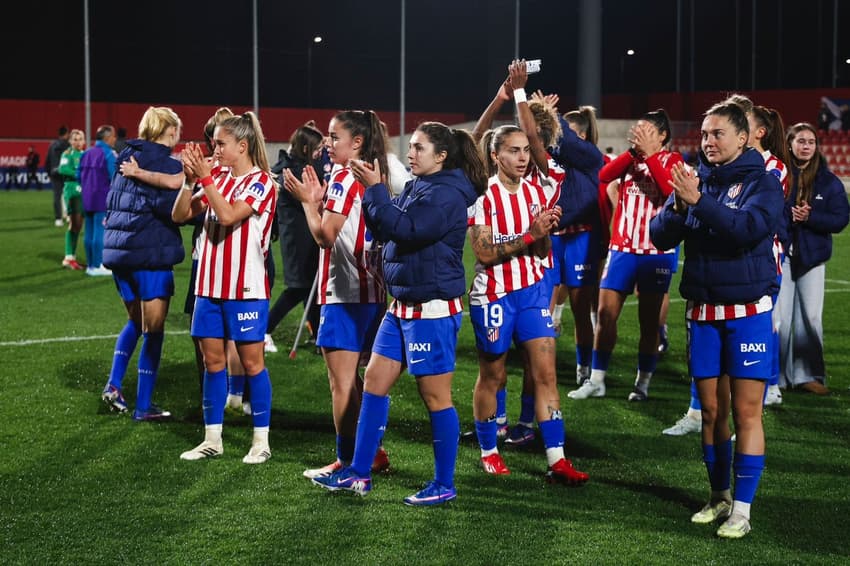 Atlético de Madrid vence Tenerife no primeiro jogo da semifinal da Copa da Rainha. (Divulgação)