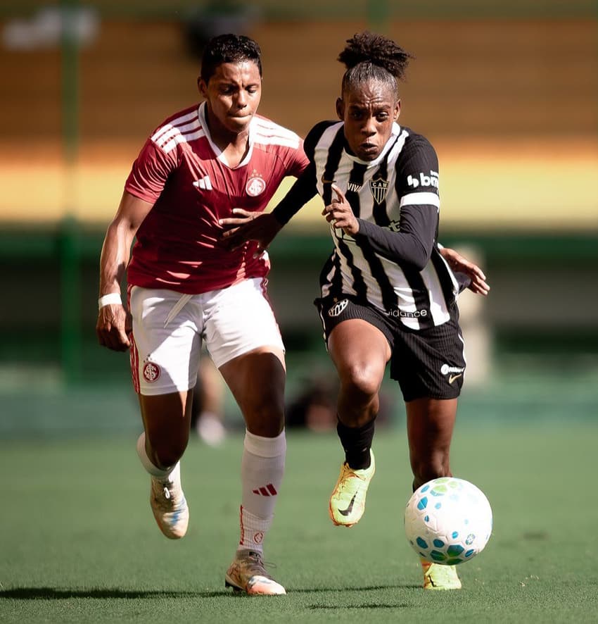 Internacional e Atlético-MG se enfrentaram pela quarta rodada do Brasileirão Feminino. (Foto: Atlético-MG/Divulgação)
