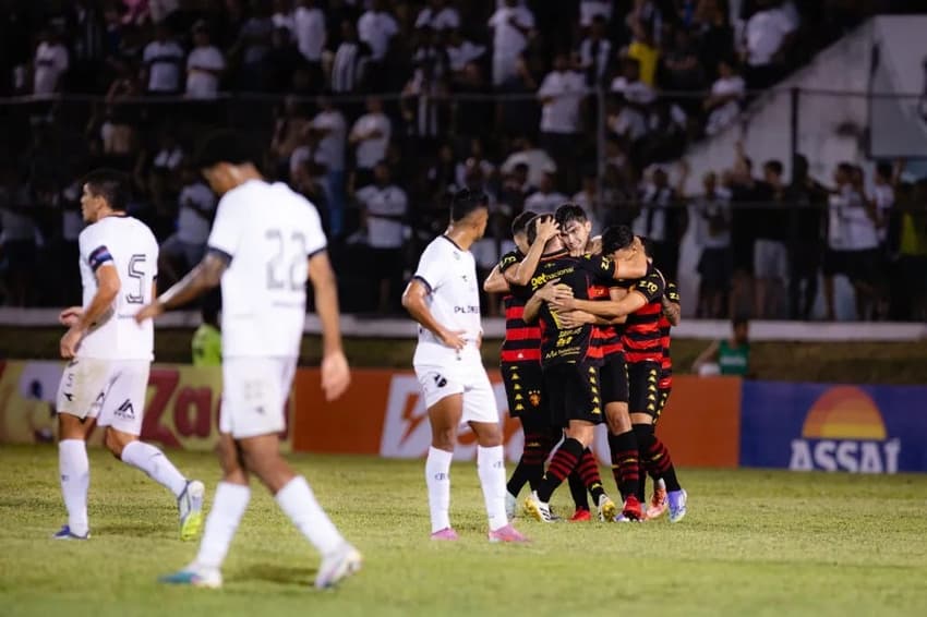 Sport venceu na rodada da competição (Foto: Paulo Paiva/SCR)