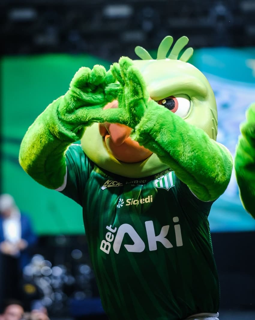 Mascote do Uberlândia (Foto: Reprodução/Instagram)