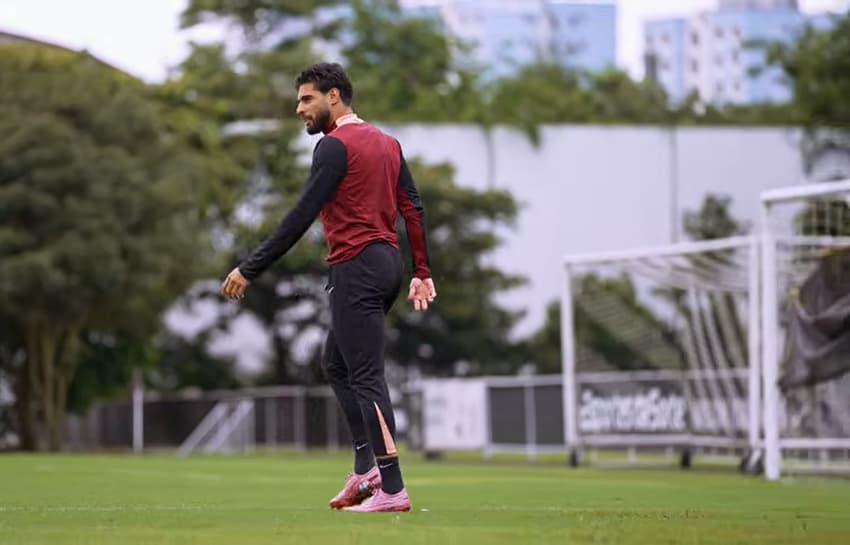 Yuri Alberto treinamento treino Corinthians