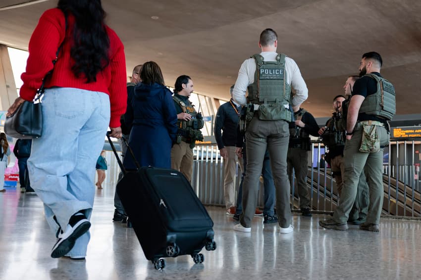 Aeroportos nos Estados Unidos geram alerta às vésperas da Copa do Mundo (Foto: Heather Diehl/AFP)