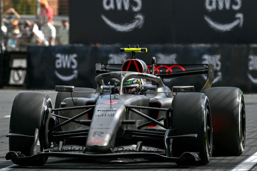 Gabriel Bortoleto durante GP da Austrália da F1 (Foto: Paul Crock / AFP)