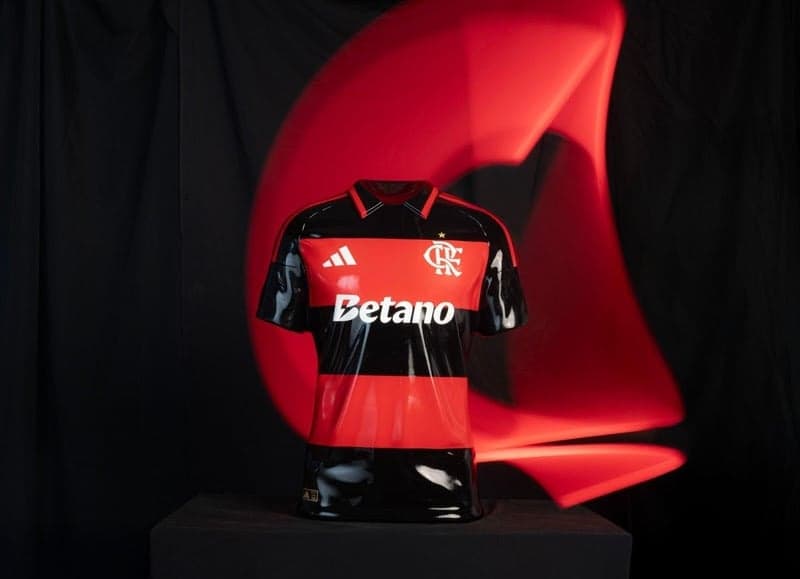 Camisa do Flamengo (Foto: Divulgação/Betano)