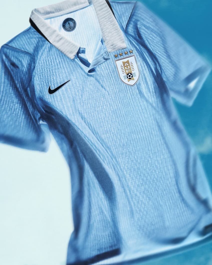 Nova camisa do Uruguai (Foto: Reprodução)
