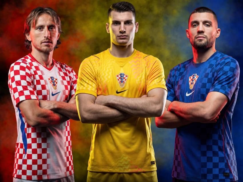 Nova camisa da Croacia (Foto: Reprodução) Copa do Mundo