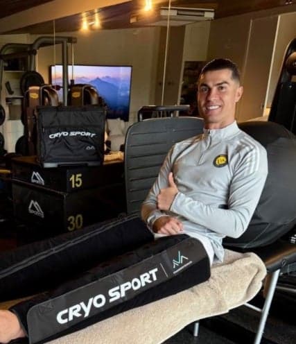 Cristiano Ronaldo usa tecnologia desenvolvida no Brasil para tratar lesão